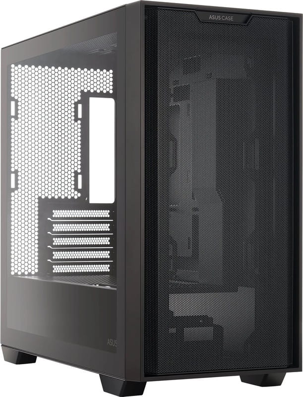 Корпус Asus A21 Black Tempered Glass без БП (90DC00H0-B09010)