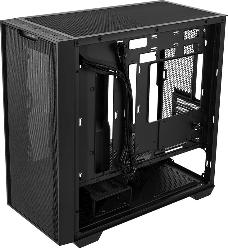 Корпус Asus A21 Black Tempered Glass без БП (90DC00H0-B09010)