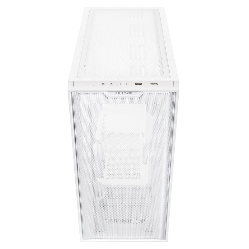 Корпус Asus A21 White Tempered Glass без БЖ (90DC00H3-B09010)