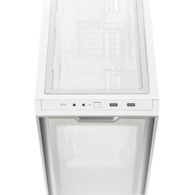 Корпус Asus A21 White Tempered Glass без БЖ (90DC00H3-B09010)