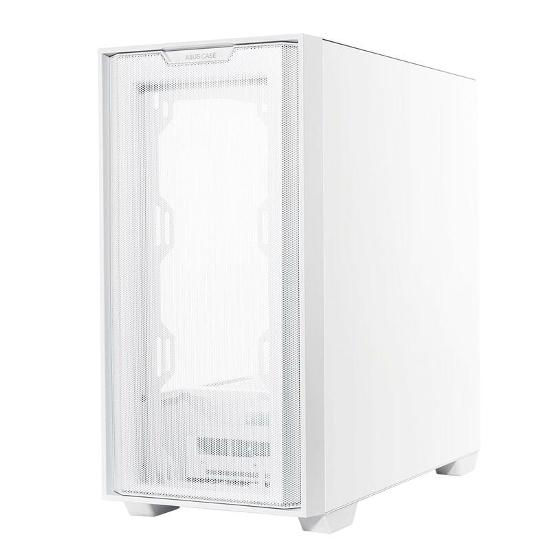 Корпус Asus A21 White Tempered Glass без БЖ (90DC00H3-B09010)