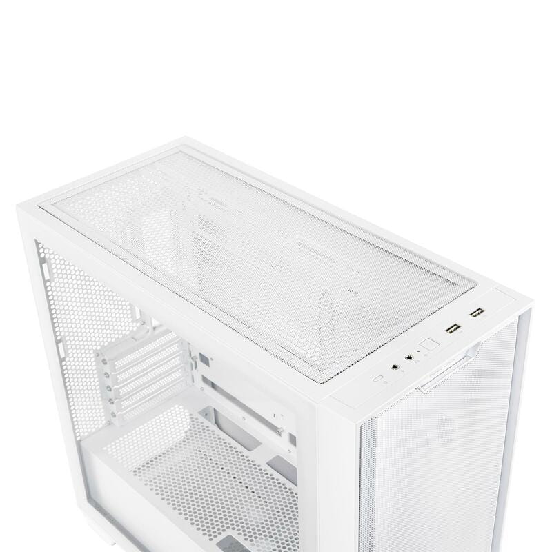 Корпус Asus A21 White Tempered Glass без БЖ (90DC00H3-B09010)
