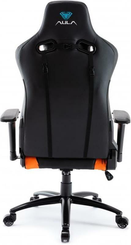Крісло для геймерів Aula F1031 Gaming Chair Black/Orange (6948391286211)