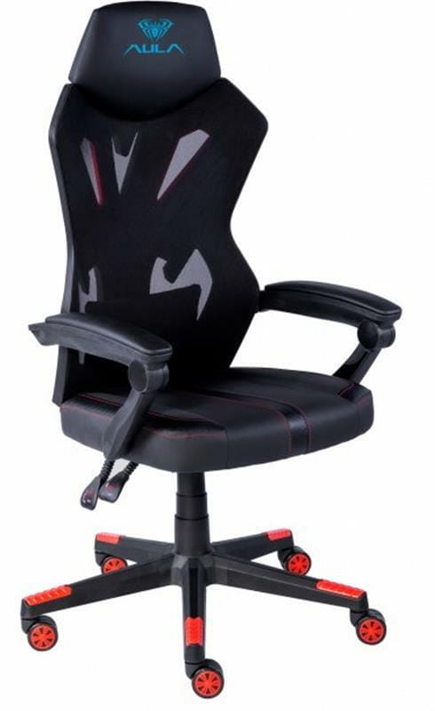 Кресло для геймеров Aula F010 Gaming Chair Black/Red (6948391286228)