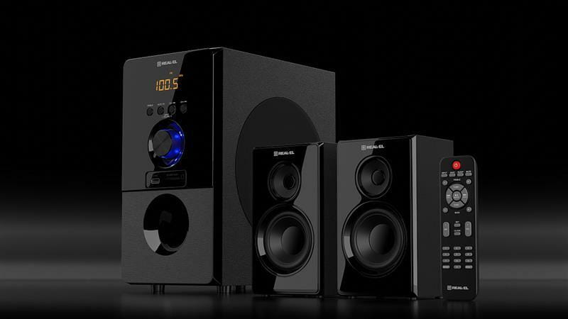 Акустична система REAL-EL M-555 Black