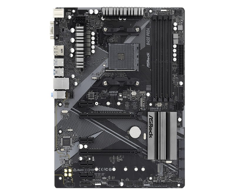 Материнская плата ASRock B450 Pro4 R2.0 Socket AM4