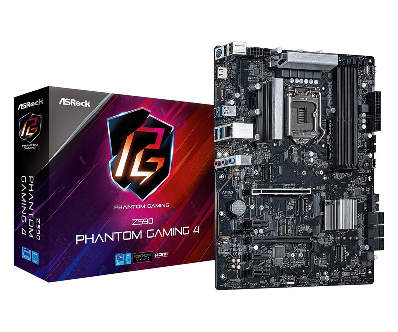 Материнская плата ASRock Z590 Phantom Gaming 4 Socket 1200