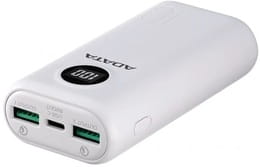 Универсальная мобильная батарея A-DATA P10000QCD 10000mAh White (AP10000QCD-DGT-CWH)