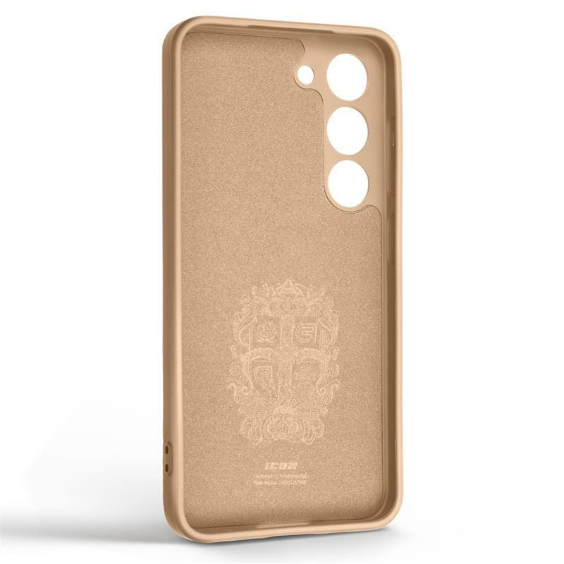 Чехол-накладка Armorstandart Icon Ring для Samsung Galaxy S23 SM-S911 Pink Sand (ARM68789)