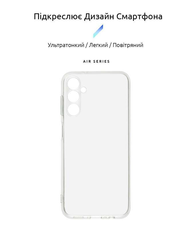 Чехол-накладка Armorstandart Air для Samsung Galaxy M14 5G SM-M146 Camera cover Transparent (ARM68188)