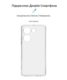 Чехол-накладка Armorstandart Air для Tecno Camon 20 Pro 4G Camera cover Transparent (ARM68913)