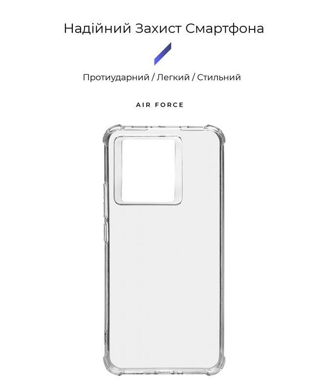 Чохол-накладка Armorstandart Air Force для Xiaomi 13T/13T Pro 5G Transparent (ARM69664)