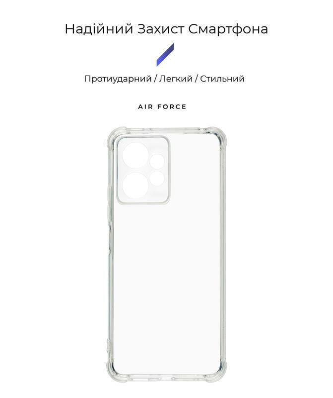 Чохол-накладка Armorstandart Air Force для Xiaomi Redmi Note 12 4G/Note 12 5G Cam cov Transparent (ARM66382)