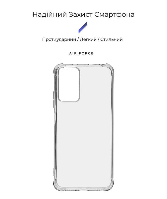 Чехол-накладка Armorstandart Air Force для Xiaomi Redmi Note 12S 4G Transparent (ARM67512)