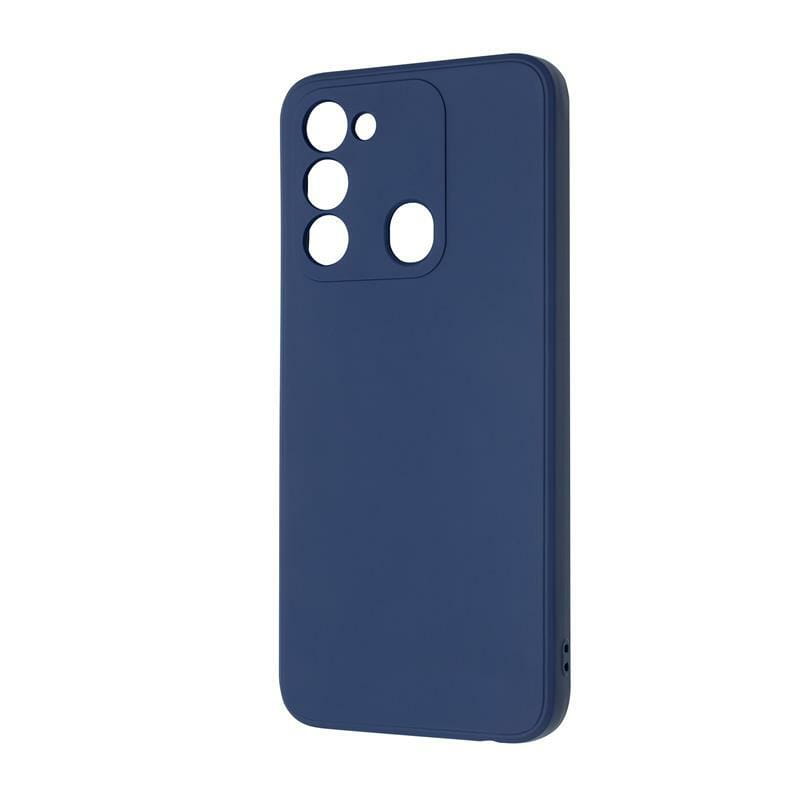 Чехол-накладка Armorstandart Matte Slim Fit для Tecno Spark Go 2022 (KG5) Camera cover Blue (ARM69067)