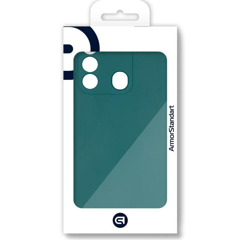 Чехол-накладка Armorstandart Matte Slim Fit для Tecno Spark Go 2022 (KG5) Camera cover Dark Green (ARM69068)
