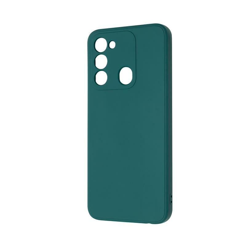 Чехол-накладка Armorstandart Matte Slim Fit для Tecno Spark Go 2022 (KG5) Camera cover Dark Green (ARM69068)