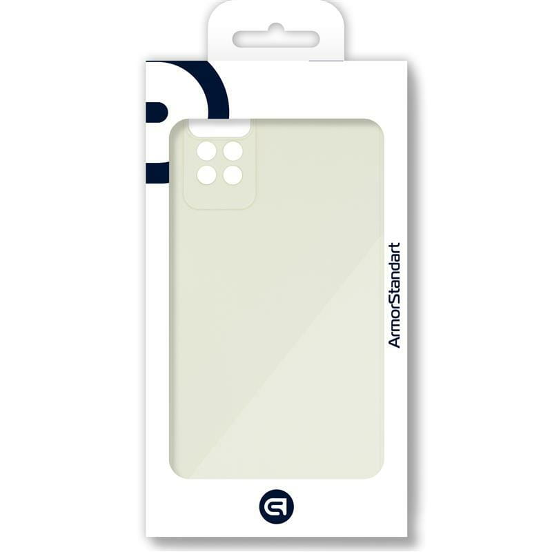 Чехол-накладка Armorstandart Matte Slim Fit для Xiaomi Redmi Note 12 Pro 4G Camera cover White (ARM69080)