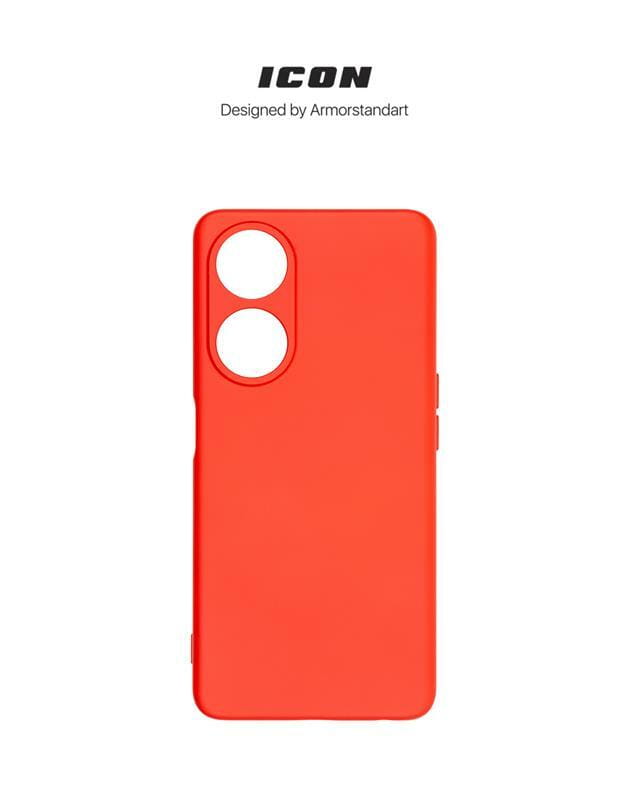 Чехол-накладка Armorstandart Icon для Oppo A98 5G Camera cover Red (ARM68574)