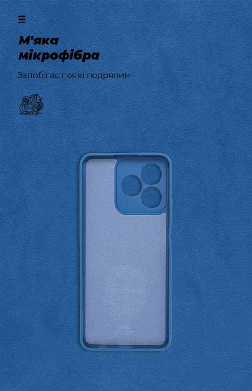 Чохол-накладка Armorstandart Icon для Realme C53 Camera cover Dark Blue (ARM71023)