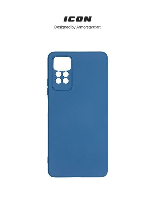 Чехол-накладка Armorstandart Icon для Xiaomi Redmi Note 12 Pro 4G Camera cover Dark Blue (ARM69373)