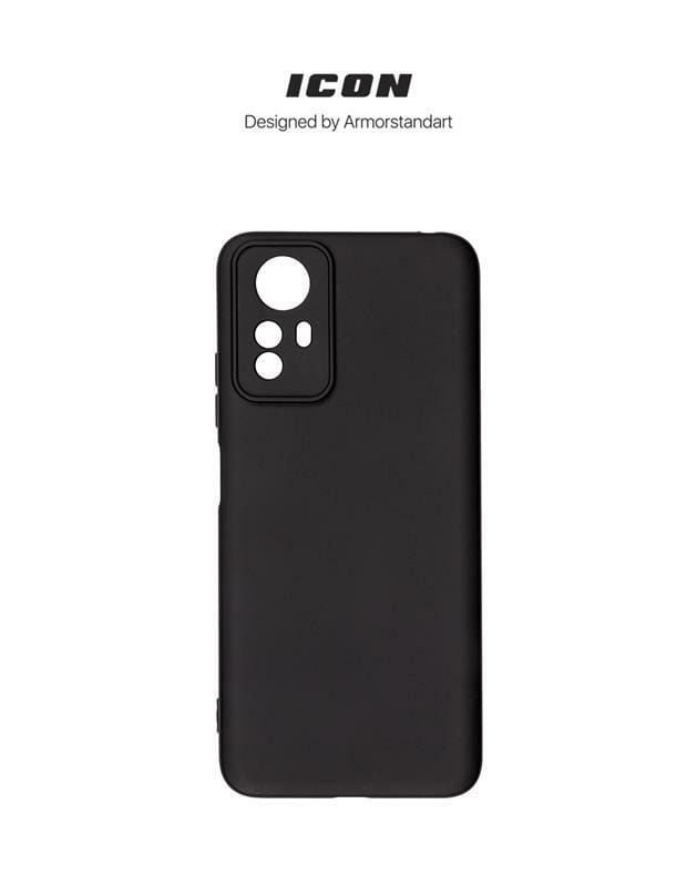 Чехол-накладка Armorstandart Icon для Xiaomi Redmi Note 12S 4G Camera cover Black (ARM67504)