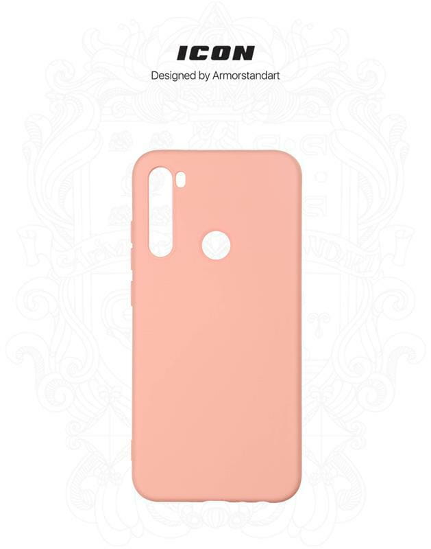 Чехол-накладка Armorstandart Icon для Xiaomi Redmi Note 8/Note 8 2021 Pink (ARM55869)