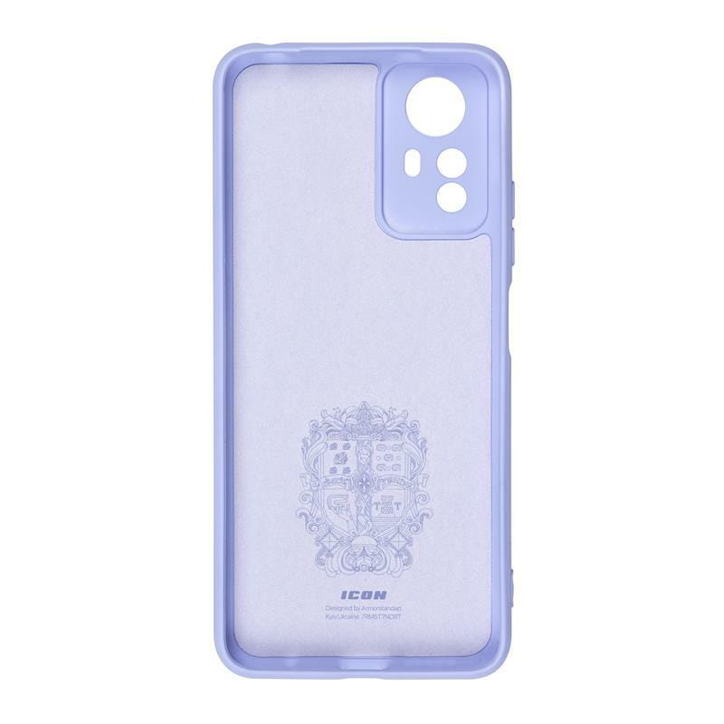 Чехол-накладка Armorstandart Icon для Xiaomi Redmi Note 12S 4G Camera cover Lavender (ARM67507)