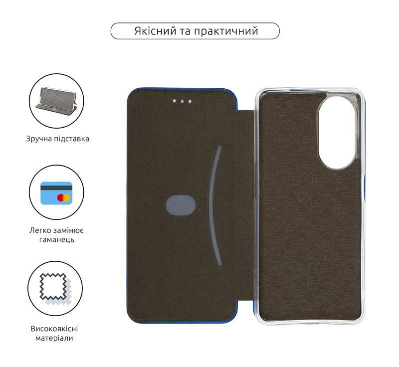 Чехол-книжка Armorstandart G-Case для Oppo A98 5G Blue (ARM68576)