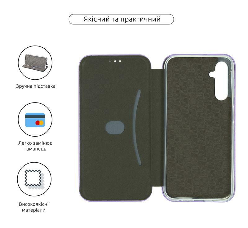 Чехол-книжка Armorstandart G-Case для Samsung Galaxy A24 4G SM-A245 Lilac (ARM68182)