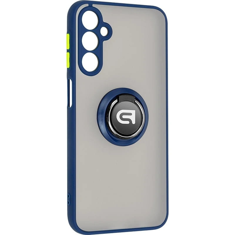 Чехол-накладка Armorstandart Frosted Matte Ring для Samsung Galaxy A24 4G SM-A245 Navy Blue (ARM68897)