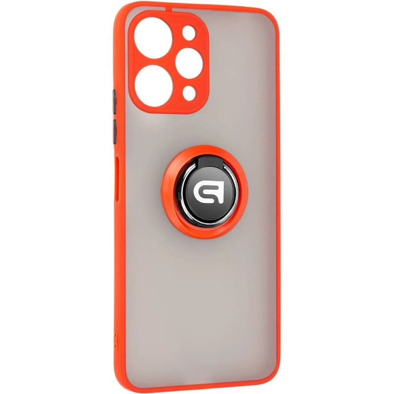 Чохол-накладка Armorstandart Frosted Matte Ring для Xiaomi Redmi 12 4G Red (ARM68905)