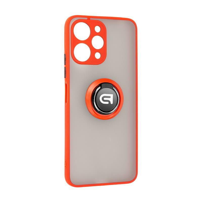 Чехол-накладка Armorstandart Frosted Matte Ring для Xiaomi Redmi 12 4G Red (ARM68905)
