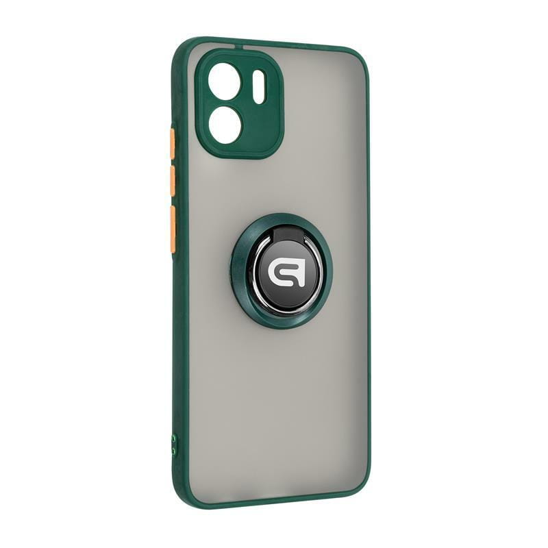 Чохол-накладка Armorstandart Frosted Matte Ring для Xiaomi Redmi A2 Dark Green (ARM68375)