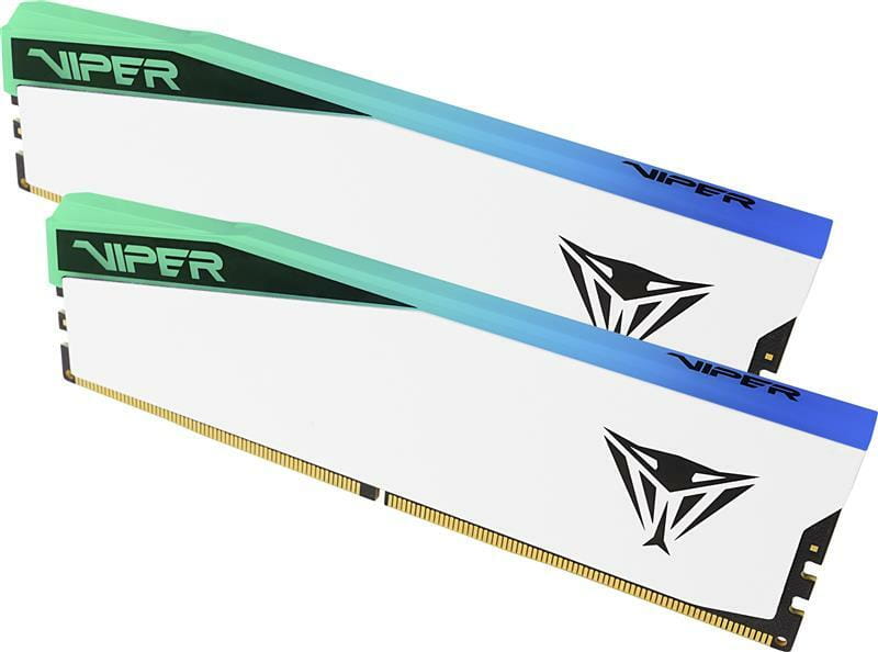 Модуль памяти DDR5 2x16GB/6200 Patriot Viper Elite 5 RGB (PVER532G62C42KW)