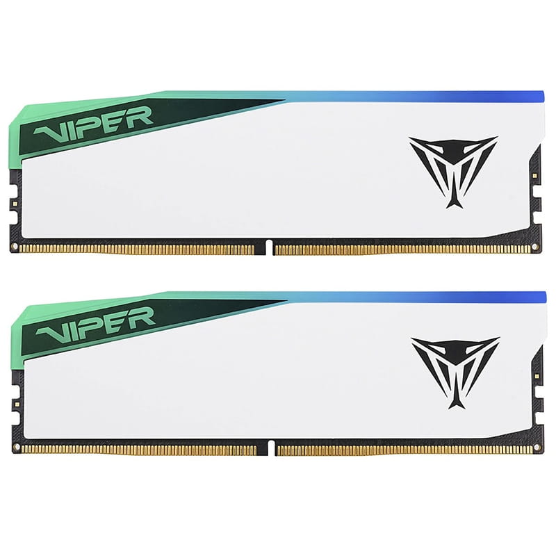 Модуль памяти DDR5 2x32GB/6200 Patriot Viper Elite 5 RGB (PVER564G62C42KW)