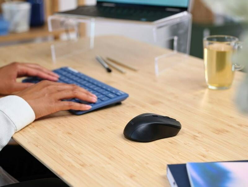 Мышь беспроводная Trust Mydo Silent Wireless Black (25084)