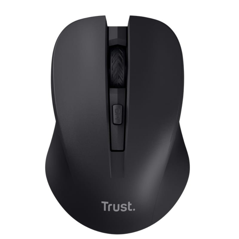 Мышь беспроводная Trust Mydo Silent Wireless Black (25084)