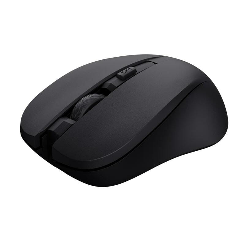 Мышь беспроводная Trust Mydo Silent Wireless Black (25084)