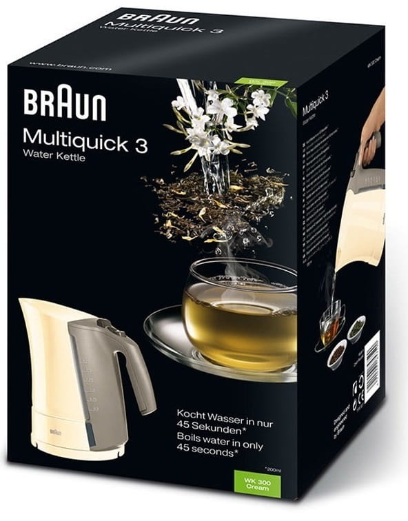 Электрочайник Braun WK300 Cream Multiquick 3