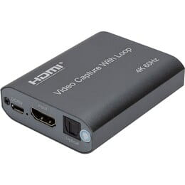 Пристрій відеозахоплення PowerPlant HDMI USB2.0 4k/60hz (HDVC7) (CA914173)
