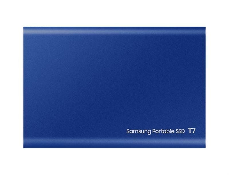 Накопичувач зовнішній SSD 2.5" USB 2.0TB Samsung T7 Indigo Blue (MU-PC2T0H/WW)