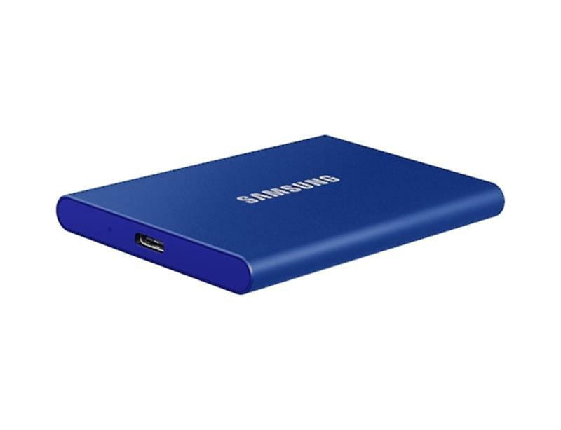 Накопичувач зовнішній SSD 2.5" USB 2.0TB Samsung T7 Indigo Blue (MU-PC2T0H/WW)
