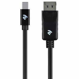 Кабель 2E mini DisplayPort - DisplayPort (M/M), 2 м, Black (2E-W1704)