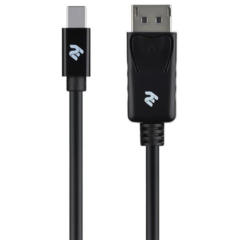 Кабель 2E mini DisplayPort - DisplayPort (M/M), 2 м, Black (2E-W1704)