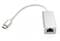 Фото - Адаптер Vinga USB Type-C - RJ-45 (M/F) Silver (VCPATC2GBLNS) | click.ua