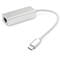 Фото - Адаптер Vinga USB Type-C - RJ-45 (M/F) Silver (VCPATC2GBLNS) | click.ua