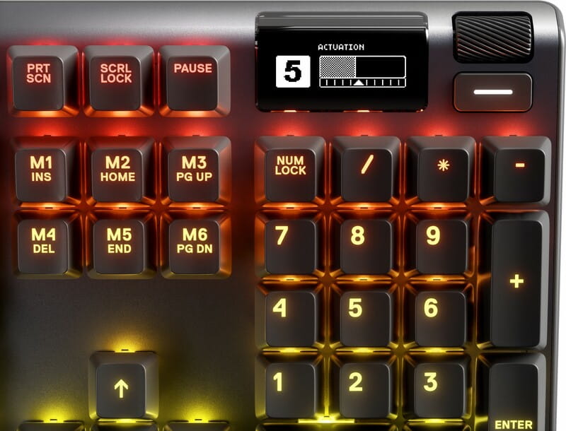 Клавiатура SteelSeries Apex Pro Black (64626)