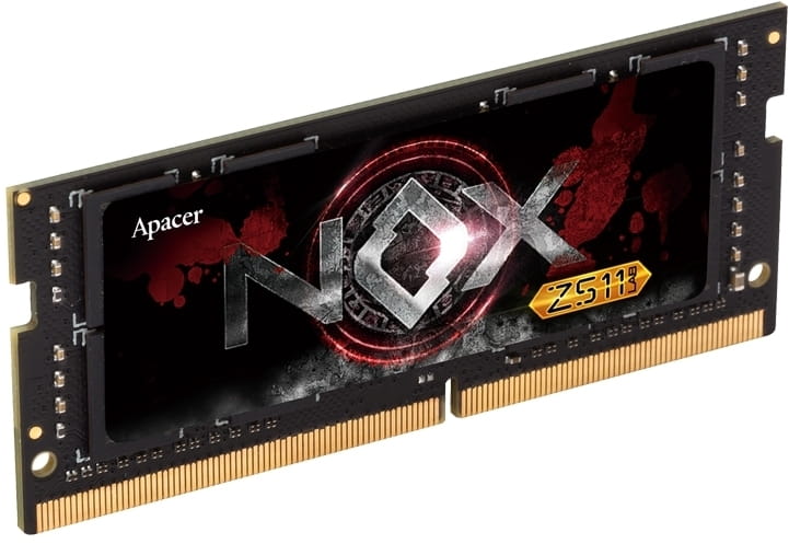 Модуль пам`ятi SO-DIMM 8GB/3200 DDR4 Apacer NOX Black (A4S08G32CLYBDAA-1)