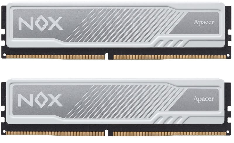 Модуль памяти DDR4 2x8GB/3200 Apacer NOX White (AH4U16G32C28YMWAA-2)